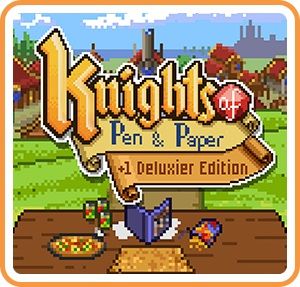 Knights Of Pen & Paper Double Pack box art for Nintendo Switch